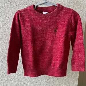 GAP Kids Heather Red Sweater